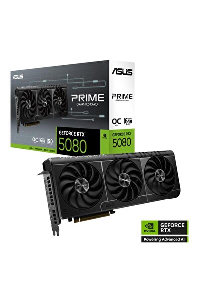 Universal Asus Geforce Prime-Rtx5080-O16G 16Gb Gddr7 256Bit 1Xhdmi 3Xdp Graph...