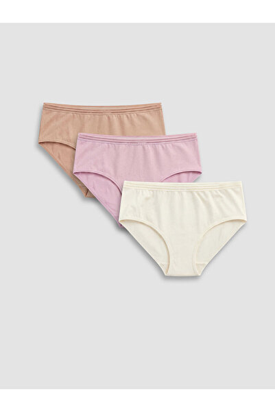 LC Waikiki Peak New Season Plain Hipster Panties 3-Pack