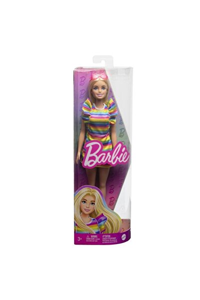 Barbie Κούκλα μόδας - ξανθιά με σιδεράκια