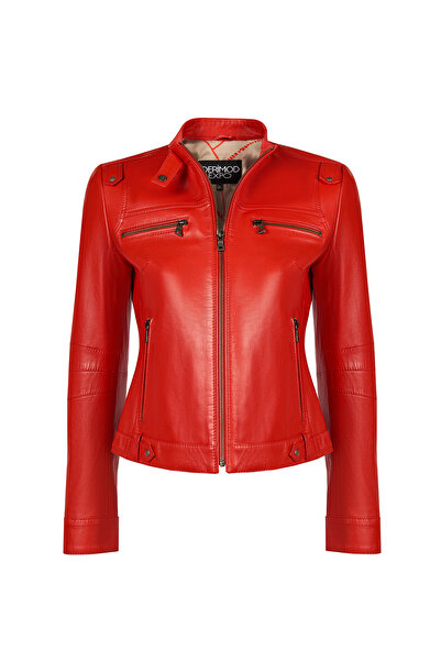 ジャケット・アウター   Red Label Leather Jacket Buy Red Leather Jackets 🧥 | Explore the Latest Trends | Trendyol