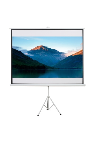OEM Re-Bloom Οθόνη Προβολής, 4:3, με βάση, πλέγμα/πλαστικό/μέταλλο, λευκό, 20...