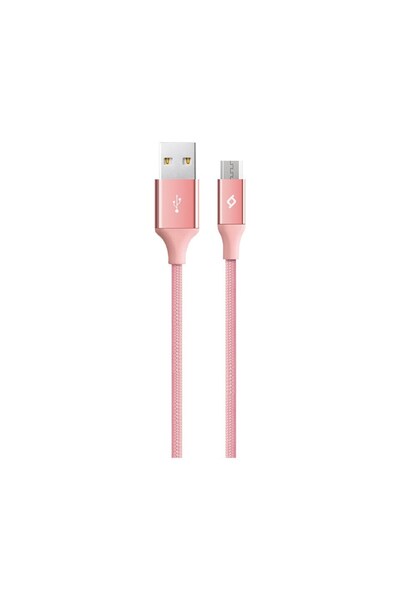 Ttec AlumiCable Micro USB Kablo Rose Gold 1.20 cm 2DK11RA