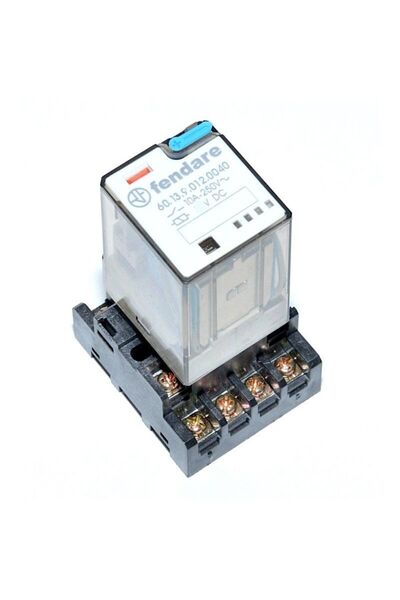 Stef's Cat Releu Industrial 48V–DC/11P cu Soclu,