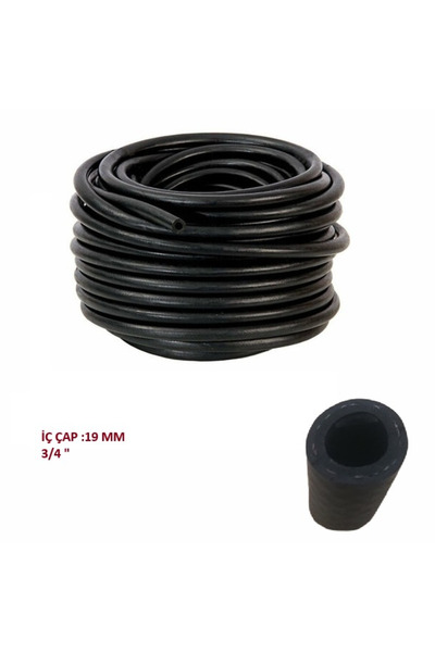 Universal SU HORTUMU 3/4" KAUÇUK BEZLİ İÇ ÇAP: 19 MM