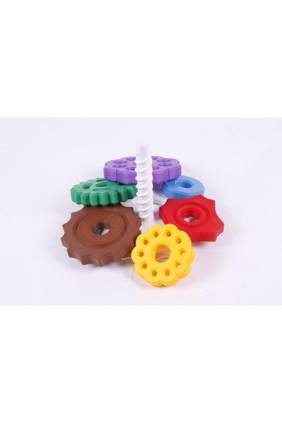 LENDASHOP 7 Pieces Colorful Shape Matching Toy |   Educational Toy Set |   Motor Skill Developer for Children