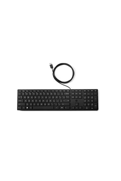 HP 9SR37AA 320K Kablolu Usb Q Klavye Siyah