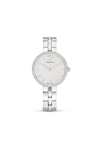Swarovski Cosmopolitan Saat İsviçre Üretimi Metal Bileklik Gümüş Rengi Paslan...