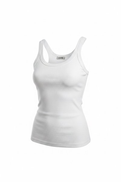 Sue Store Ecru Wide Collar Thick Strap Premium Blouse