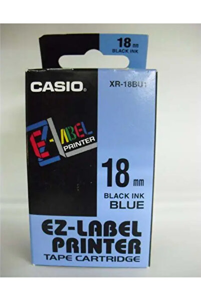 Casio Bandă originală pentru imprimantă de etichete, Casio, XR-18BU1, imprima...