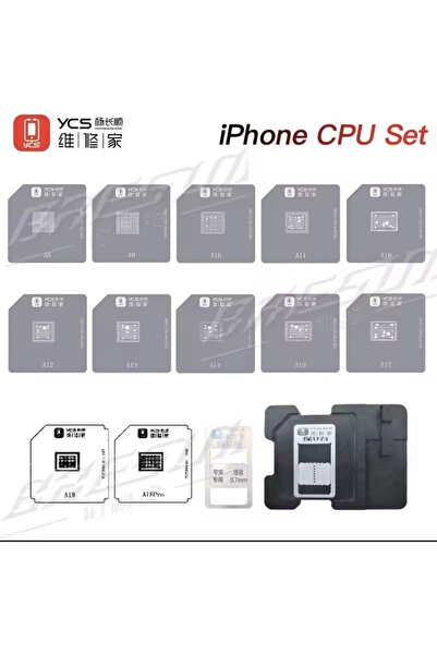 kızılelma teknik Ycs Cpu Iphone A8-A18 Pro Işlemci Cpu Kalıp Seti