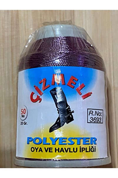 çizmeli Polyester Lace Thread, Embroidery Thread 20 Gr 3693