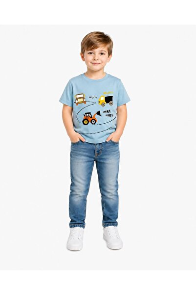 Yale Kids 1-4 Years Old Boy's 95% Cotton T-Shirt