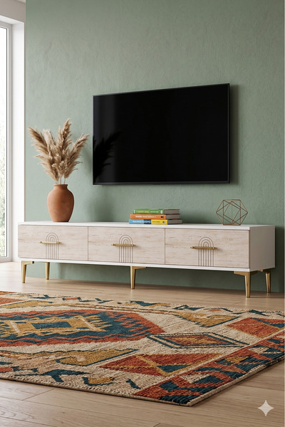 YUMEDİ DESİGN TSA1815 - SHUMEN TV STAND , TV SEHPASI 180cm