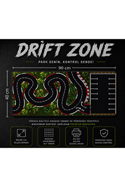 Migure Dioramapad 90x40cm Gaming Mousepad XL Premium Diorama (Çantalı)