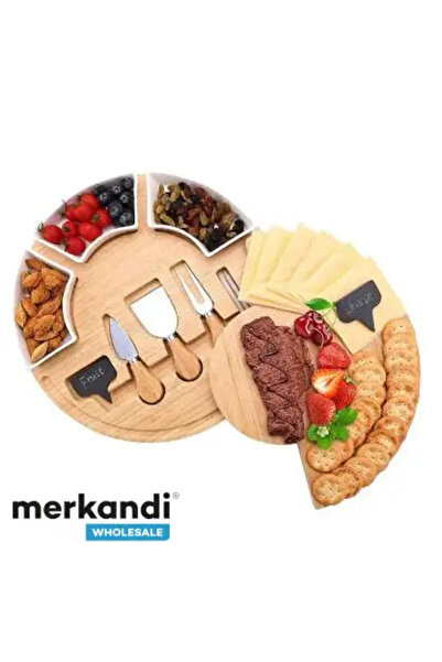 unbranded Platou branzeturi lemn SNACKPLATTER – tava servire eleganta, design...