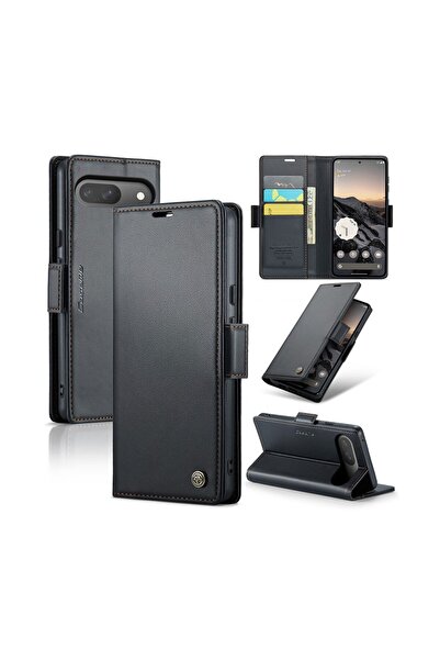 Caseme 023 Luminus Θήκη Πορτοφόλι Black (Google Pixel 9 5G/9 Pro 5G)