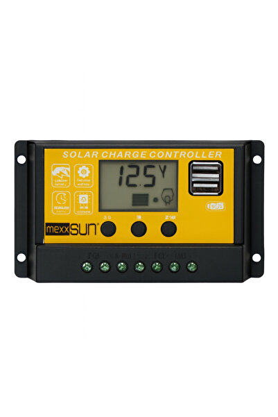 CELİKSHOP 10A Amper PWM Solar Güneş Akü Şarj Kontrol Cihazı
