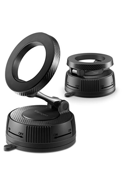 Spigen MFT36 VACUUMLOCK MAGNETIC MAGSAFE DASHBOARD CAR MOUNT BLACK