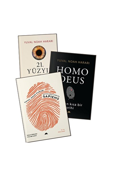 Kolektif Kitap (Ciltli) Yuval Noah Harari - Sapiens - Homodeus - 21. Yüzyıl İ...