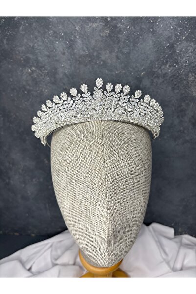 Limelia Coroană de mireasă cu zirconiu în stil vintage, accesoriu pentru păr ...