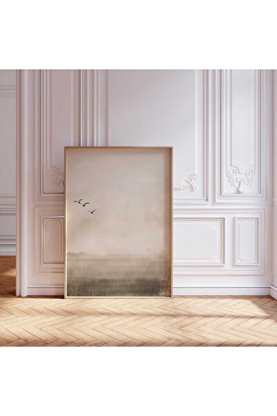 NinaStore Japandi Minimalist Duvar Sanatı Nötr Duvar Dekoru Minimalist Japon ...