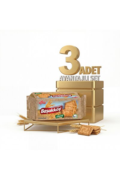 Afia Başakköy Tam Buğdaylı Bisküvi 3x110 Gr