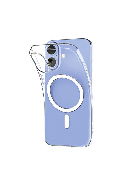 Puro Husă TPU Ultra-Subțire MagSafe pentru iPhone 17 - Transparentă
