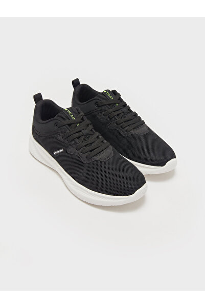LC Waikiki Lace-up Men's Sneakers with Mesh Detail