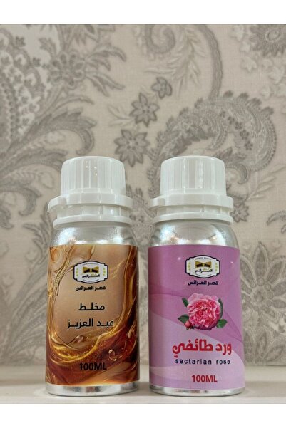 Greenko ثنائي الفخامة والجمال: مخلط عبد العزيز والورد الطائفي (100 مل للعبوة)