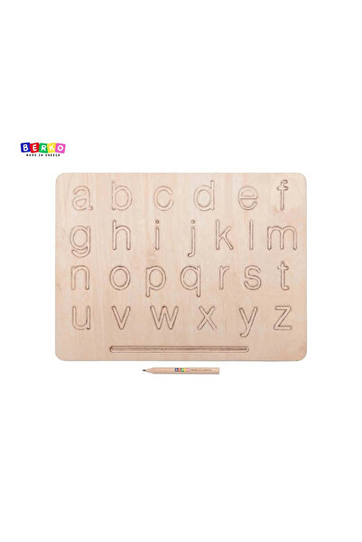 Berko Εκπαιδευτικό Πινακάκι Γραφής Montessori “Πινακάκι 5 – Γραμματα abc” 3+ ...
