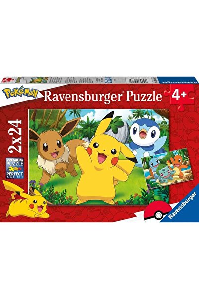 John Hellas Ravensburger Παζλ 2X24 Τεμ. Pokemon 05668