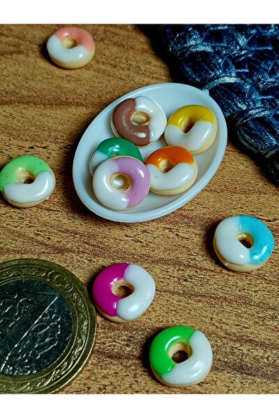 SYLVANIAN FAMILIES El yapımı minyatür mini donut set
