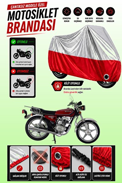 Cemku Twin Top Gray - Bottom Red Mondial 100 Mg Sport Compatible Engine Cover...