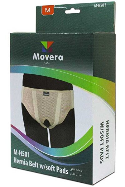 Movera Hernia Belt With Soft Pads M-H501 Medium
