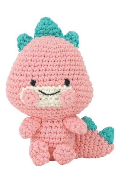 Generic Brand Kit Amigurumi, Set Mini Tricotat DINOZOR