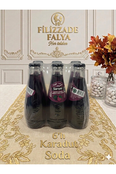 SARIYER Karadut soda 6’lı