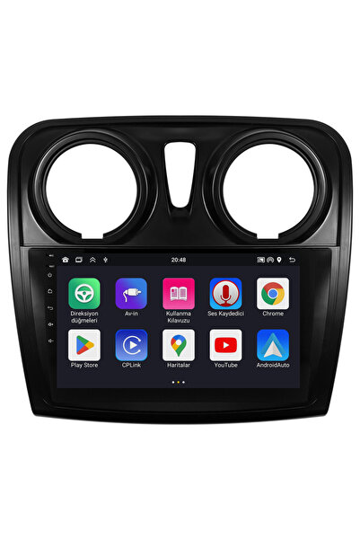 VALEO Dacia Sandero Android Multimedya Sistemi (2013-2020) | 4GB RAM, 64GB Ha...