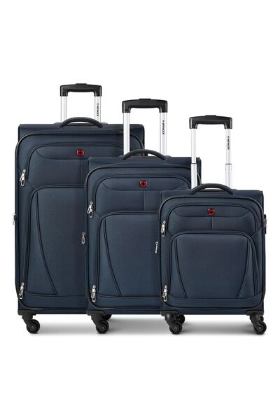 Wenger Beaumont 4-Rollen-Kofferset 3-teilig mit Dehnfalte