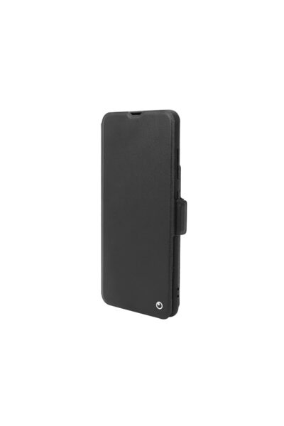 lemontti Xiaomi Redmi Note 9T 5G Елегантен черен калъф тип книга