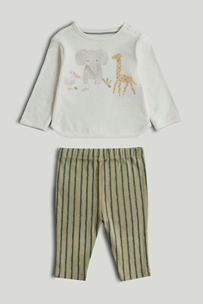 MOTHERCARE Safari T-Shirt and Trousers Outfit