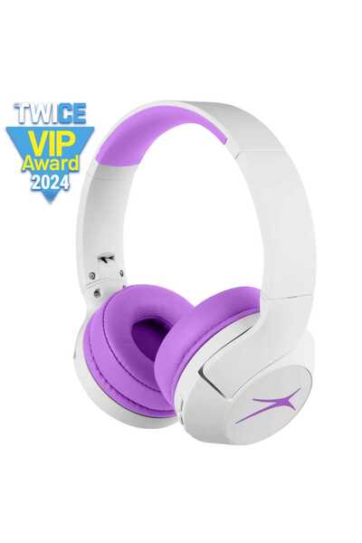 Altec Lansing سماعات رأس لاسلكية للأطفال مع خاصية إلغاء الضوضاء النشط