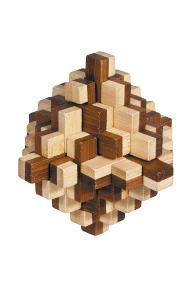 Fridolin Joc logic IQ 3D Iceberg din lemn de bambus