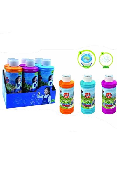 Generic Non toxic 300 Ml Pack of 6pcs Bubbles Liquid Refill Solution Bubble W...