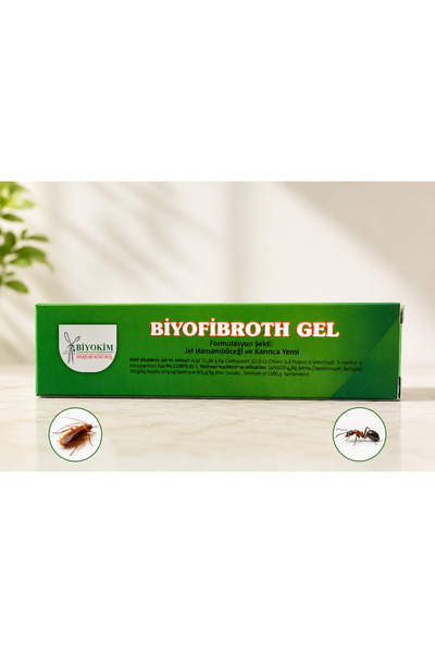 biyokim Biyofibroth Gel Hamamböceği ve Karınca İlacı 5 GR