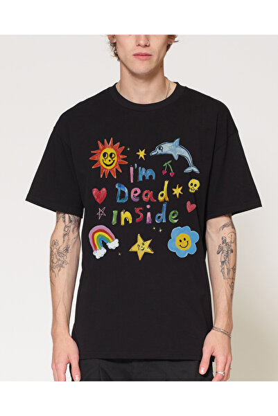 Harmandar T-Shirt "My Soul Is Dead, My Mind Is Free" – Σχέδιο με στάμπα σε στ...