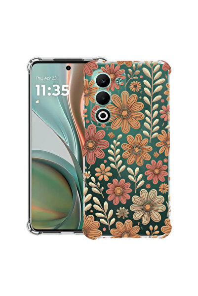 bestcase Αντικραδασμική Θήκη για Xiaomi Redmi 15 5G (169mm), Φλοράλ Φθινοπωρι...