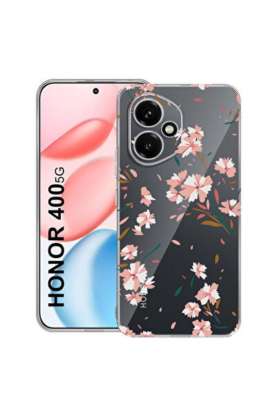 bestcase Husă Antișoc pentru Honor 400, Florală - Roz Pastel, 2041147 AS 2034