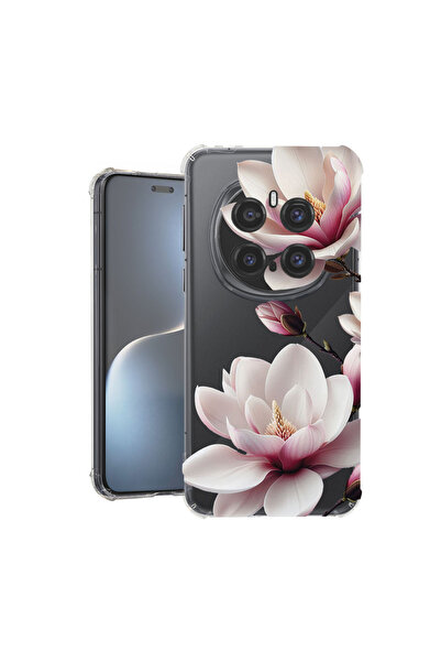 bestcase Αντικραδασμική Θήκη για Honor Magic7 Pro, Φλοράλ - Ροζ Μανόλια, 1926...