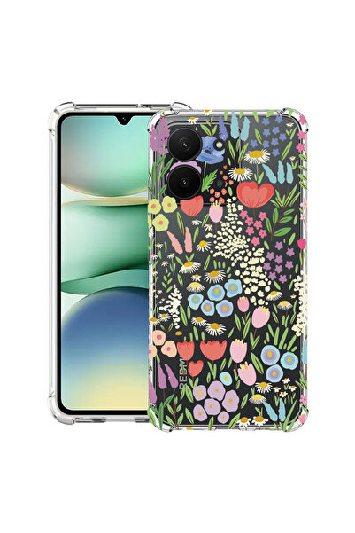 bestcase Husă Antișoc pentru Xiaomi Redmi 15C 4G (171mm), Florală - Lalea Col...