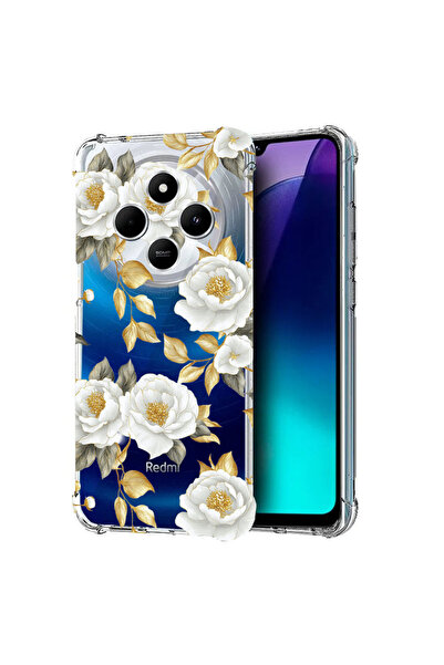 bestcase Husă Antișoc pentru Xiaomi Redmi 14C / Redmi A4 / Poco C75, Florală ...